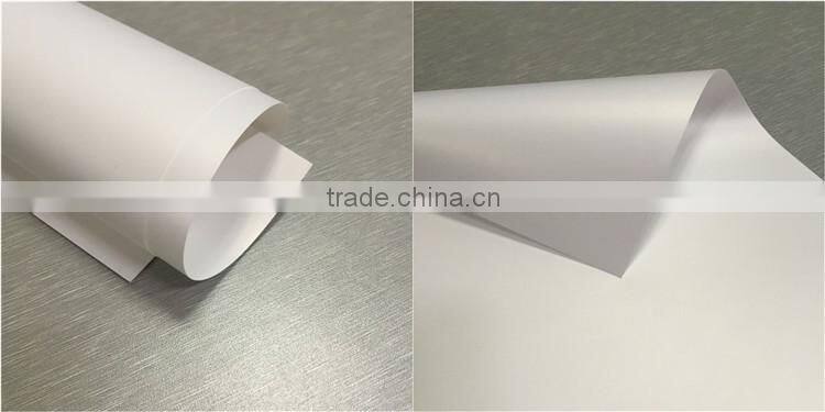 Waterproof PP Paper Matte, Roll Up Use Matt PP Paper
