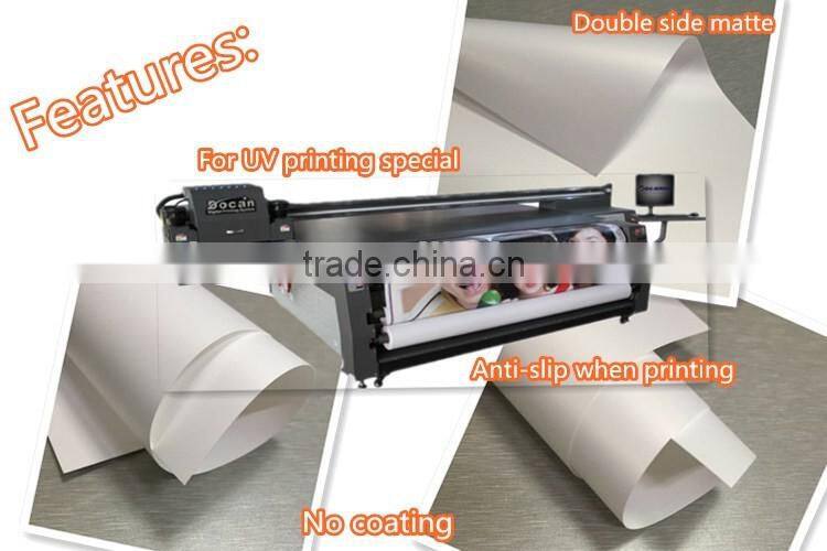 Wholesale Double sided matte uncoated pp paper for outdoor advertising, Outdoor pp paper