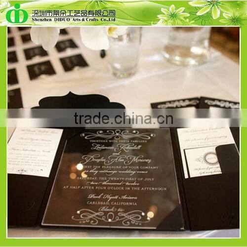 DDI-C026 Trade Assurance Cheap Wedding Invitations