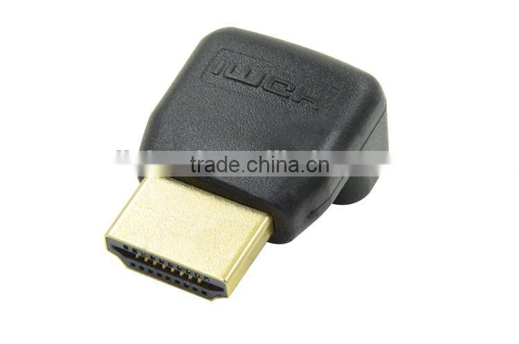 LM-HMF90 90 Degree HDMI1,4 Version HDMI Male to HDMI Female Adapter For LCD TV/Set-top Box/Camera