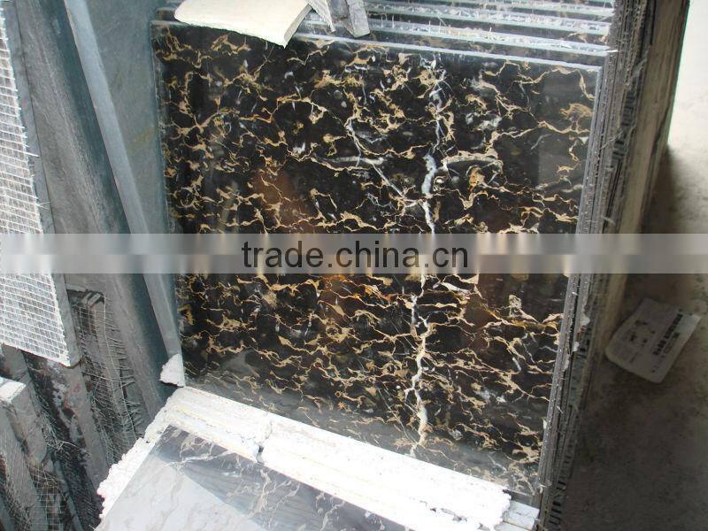Cheapest Chinese Marble Nero Portoro Tiles