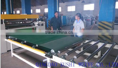 HSHM1350TZ-D used in board manufacturing wood plastic composite board machinery