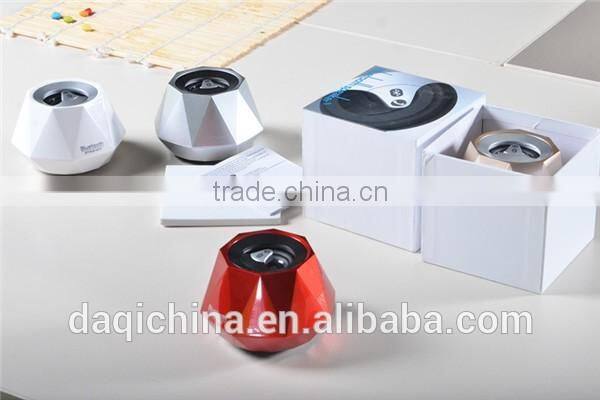 Diamond shape mini speaker Portable Wireless bluetooth music audio MP3 player