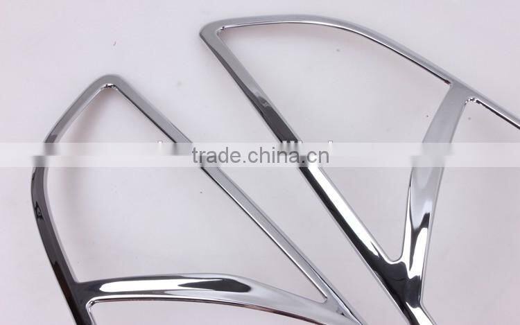 Tail Light Lamp Cover ABS Chrome 4 Pcs For K2 Rio Car 2012 Accessories