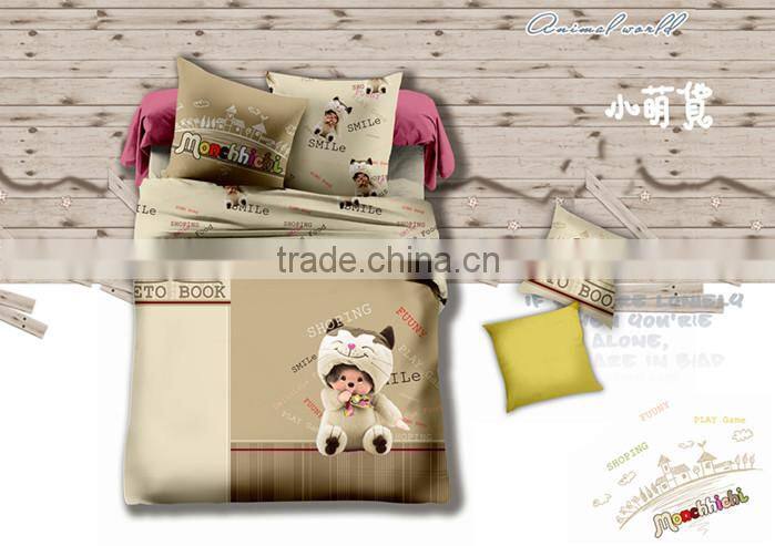 High Quality New Design Printed 100% Cotton Bedding Set/china supplier