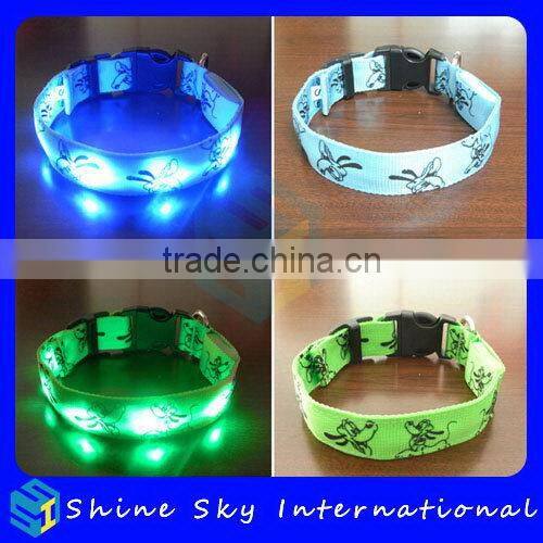 Durable Best Sell Control Led Flashing Dog Collar