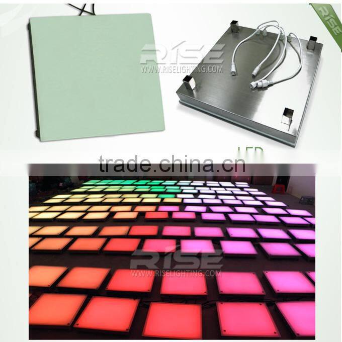 Stainless steel Dance Floor LED Light For Stage Decoration