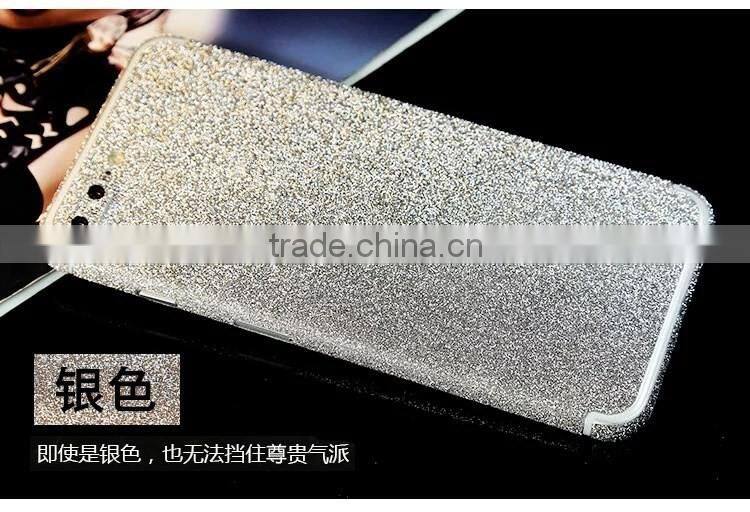 Luxury glitter sparkling bling bling sticker for iphone 7 plus