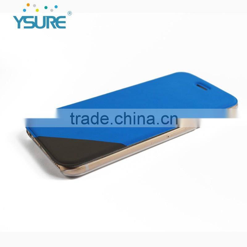 2016 Colorful New Product Hot Sales Anti-radiation PU Leather Case for iphone6 with card slot and thin