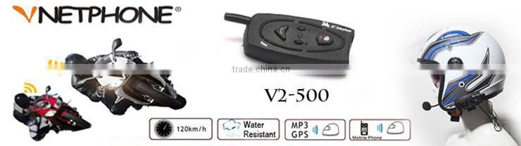 500m bluetooth intercom heaset for motorcycle 2 riders
