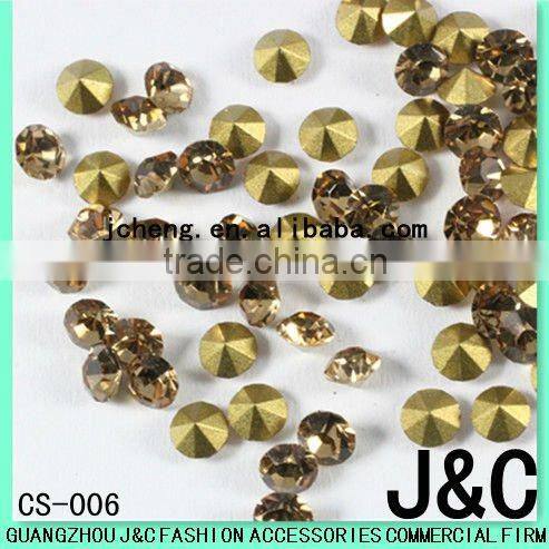 light colorado topaz A grade loose rhinestone