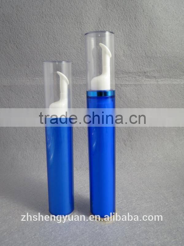 15ml airless type with inner painting eye cream bottle
