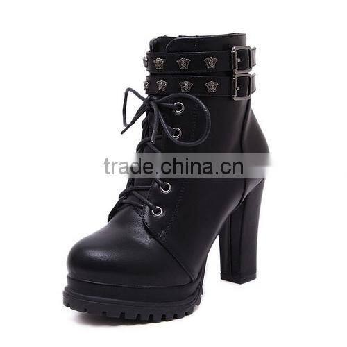 half boots newest designs made in china PC4026