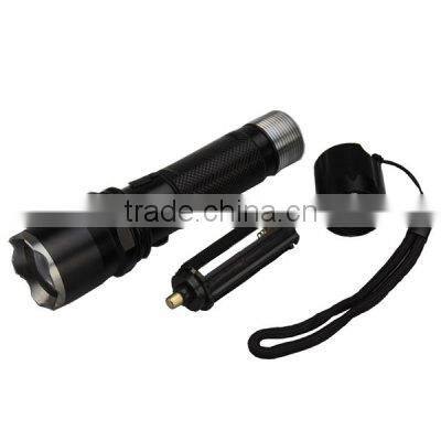 high power 18650 rechargeable mini led flashlight