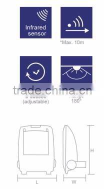 high lumen 100lm/w 200w 300w outdoor led flood lights buls moso driver bridgelux chip