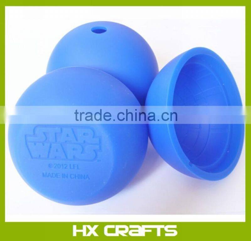 Alibaba FDA approved food grade non-stick various color ice Ball silicone ice mold single cavity