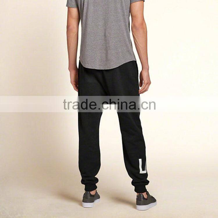china manufactruer new design high quality custom sweatpants for men 2016