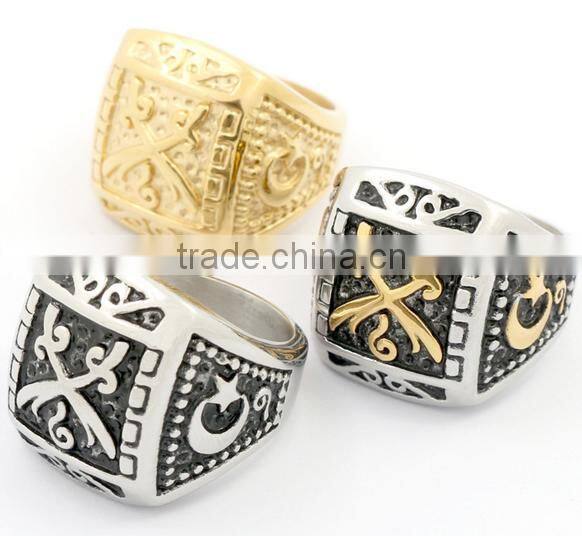 High Quality Stainless Steel importing jewelry from china men's silver ring