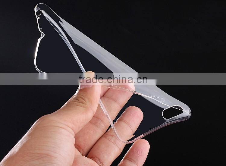 Hot Sell Transparent Soft TPU Case Silicone Cover for iPhone 6 6s for iphone 7 and iPhone 7 Plus Ultra Thin Mobile Phone Case