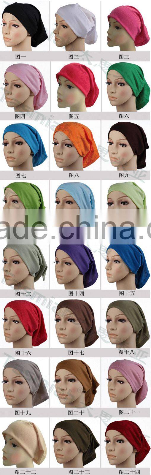 Bonnet cap hat one size solor color X-SD86#