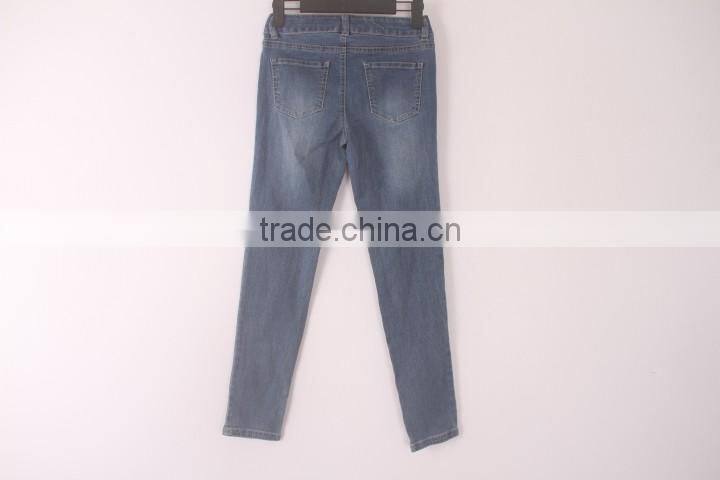 Garment Stocklot Kids Skinny Denim Girls Jeans