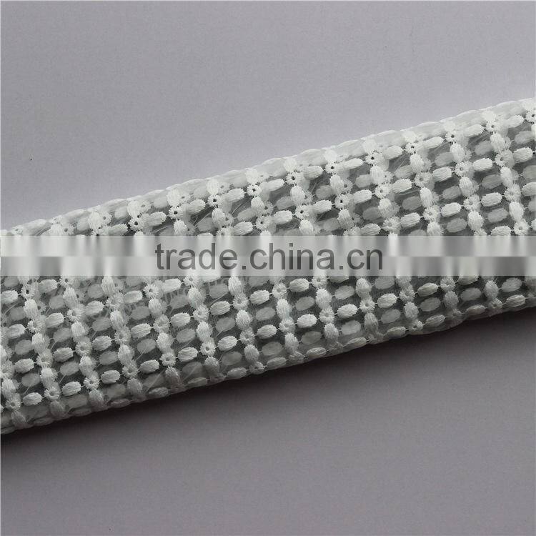 embroidery on organza fabric lace cross pattern/ african french fashion lace fabric in dubai 2015