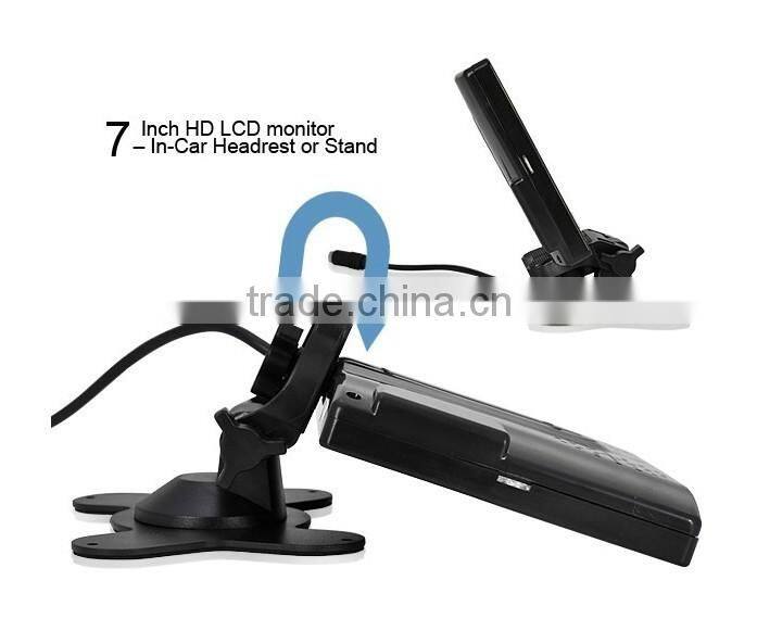 7 inch Car Monitor with HDMI VGA AV