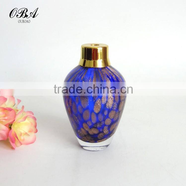 Wholesale handmade luxury air bag glass perfume bottle , Custom gasbay spray pump glass perfume bottle 70ml