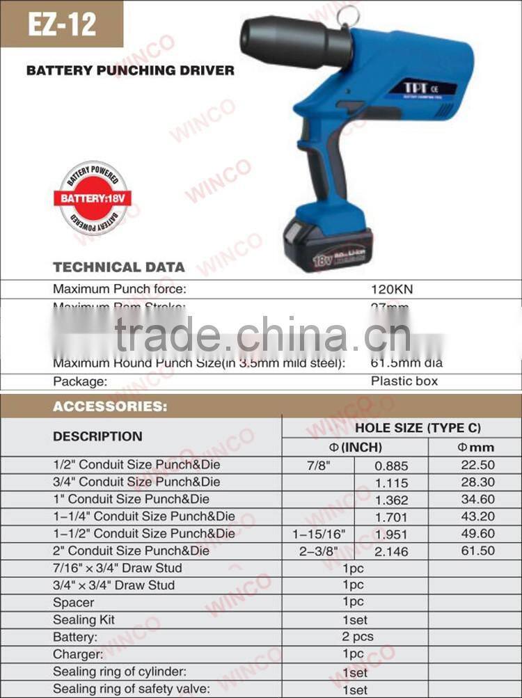 EZ-12 Battery Punch Driver