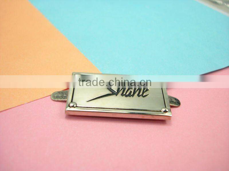 qifeng metal lables for shoes and bags q-2401