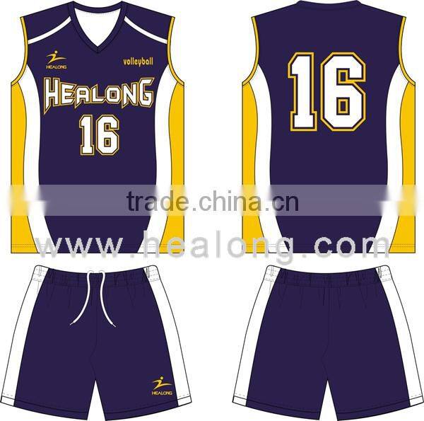 Color Combination Volleyball Costume Design