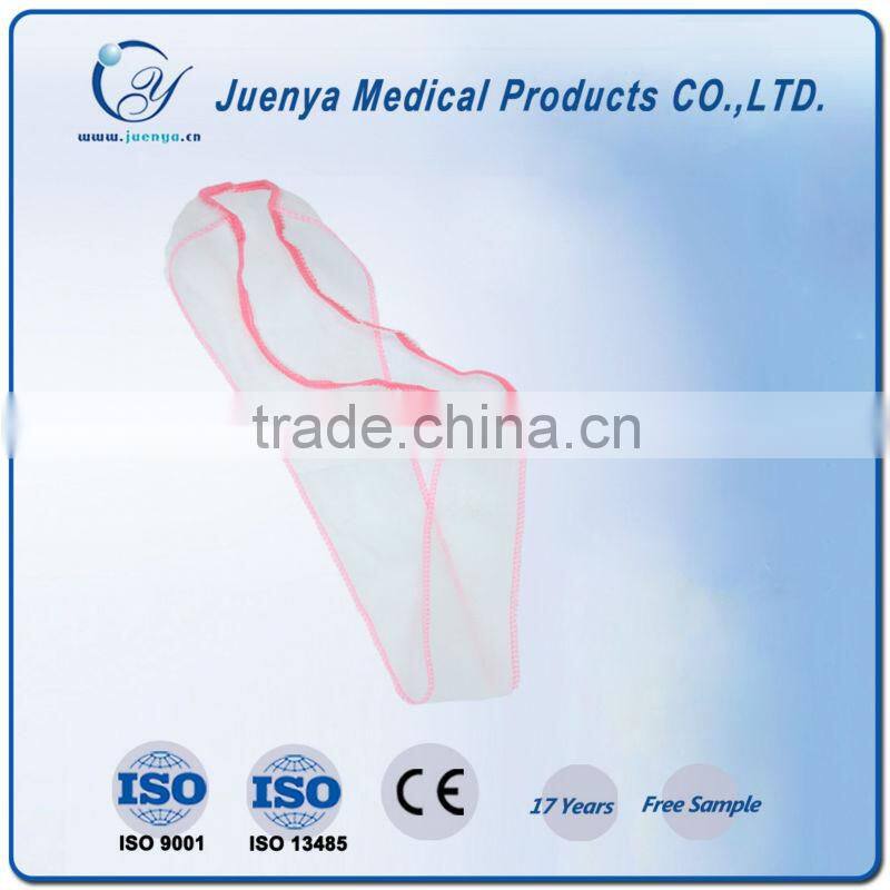 Disposable non-woven SPA underwear G-string