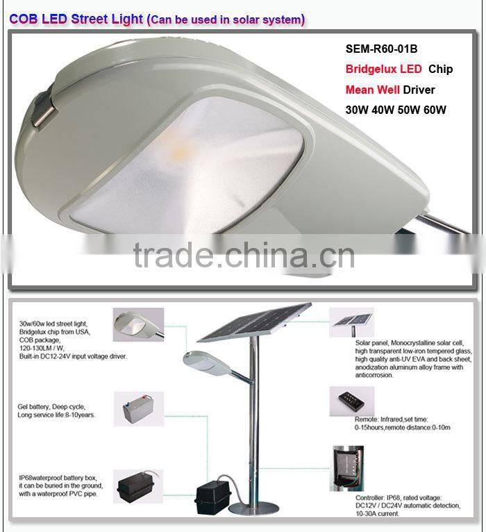 High Lumen CE RoHS Cree Semlight LED Cobra Head Street Light