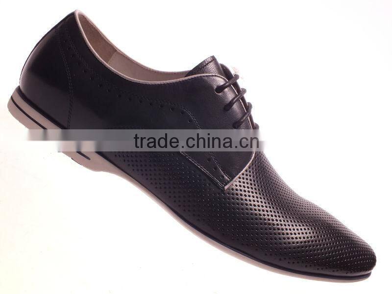 2013 new model italian men casual shoes lace-up