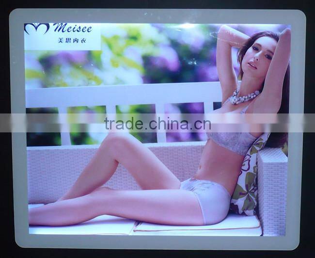 Estate Agency Hanging Acrylic Advertising Light Box Led Edge-lit Signs Window Display