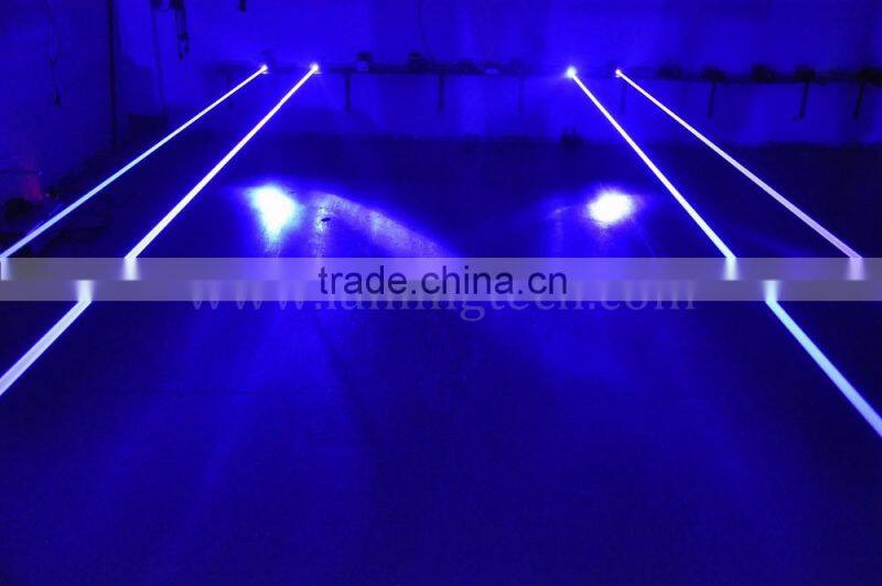 LN340 2400mW Blue 8-Head Mobile Fat-Beam Laser Net