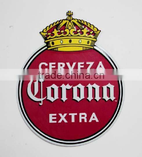 Embossed custom embossed license plate