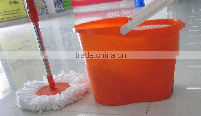360 spin plastic mop bucket with wringer and mop