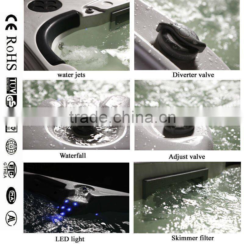 acrylic bathtub spa products / small corner bathtub/ swimming pools bath tub JY8011
