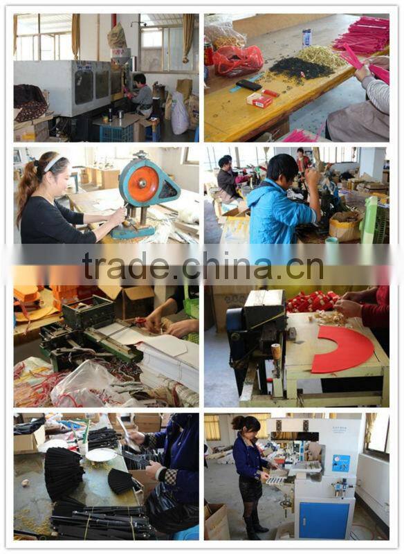 new style advertising plastic with fabric fan