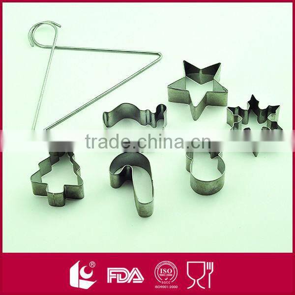Star shaped cookie molds, 6pcs