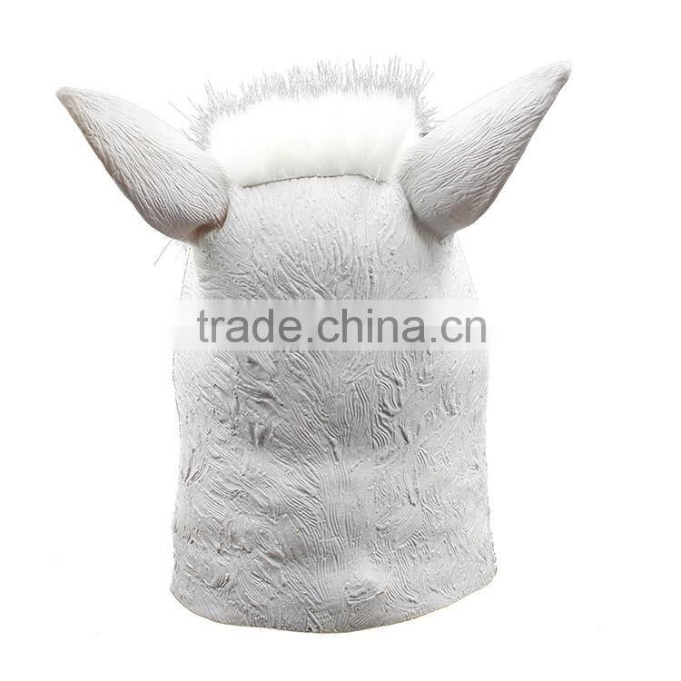 Party Animal Face Latex Mask Crossdresser for Masquerade