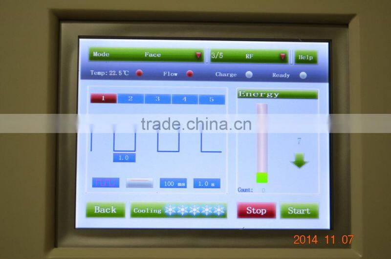 Elight+RF+Q Switched Nd Yag laser IPL super hair removal SHR machine for beauty salon or clinic use