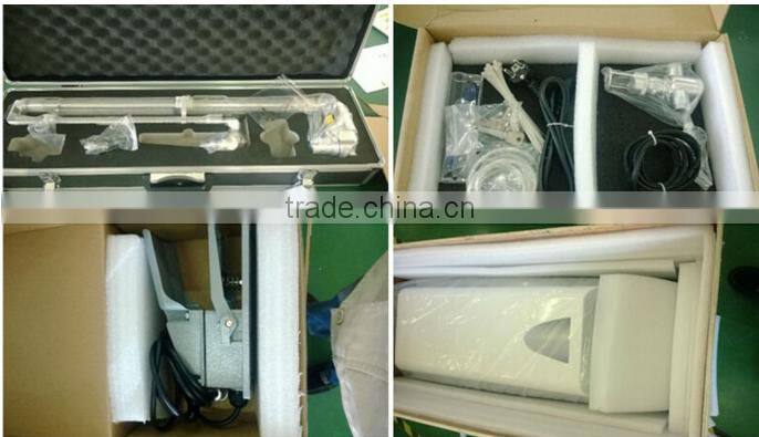 Metal RF Co2 Fractional Laser Skin Care and vaginal tightening/ laser machine coherent laser tube/ fractional co2 laser high ene