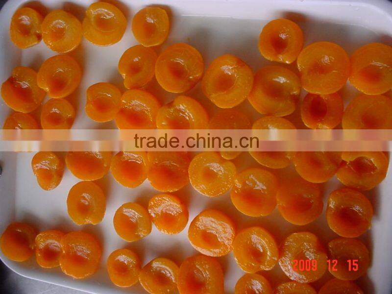 Hot selling 3 kgs golden sun variety Choice grade canned apricot passion fruit in syrup