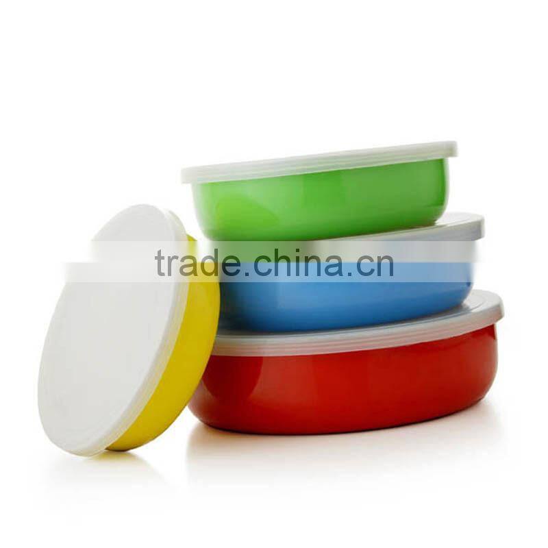 Metal Stainless Steel Color Coating Mixing Bowl