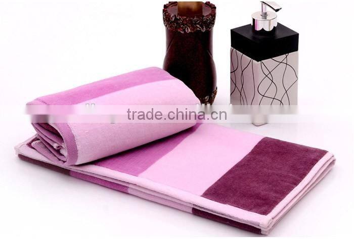 Alibaba China Supplier Yarn Dyed Jacquard Bath Towel at Low Cost