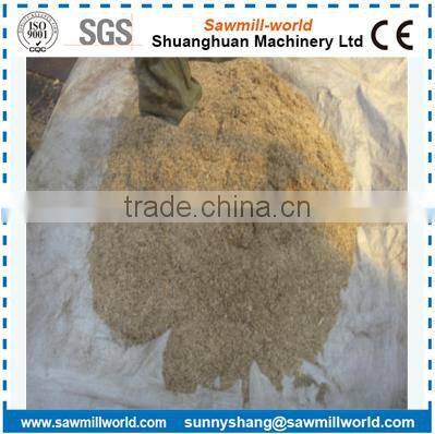 Wood Crusher Machine Processing Wood Sawdust For Wood Making