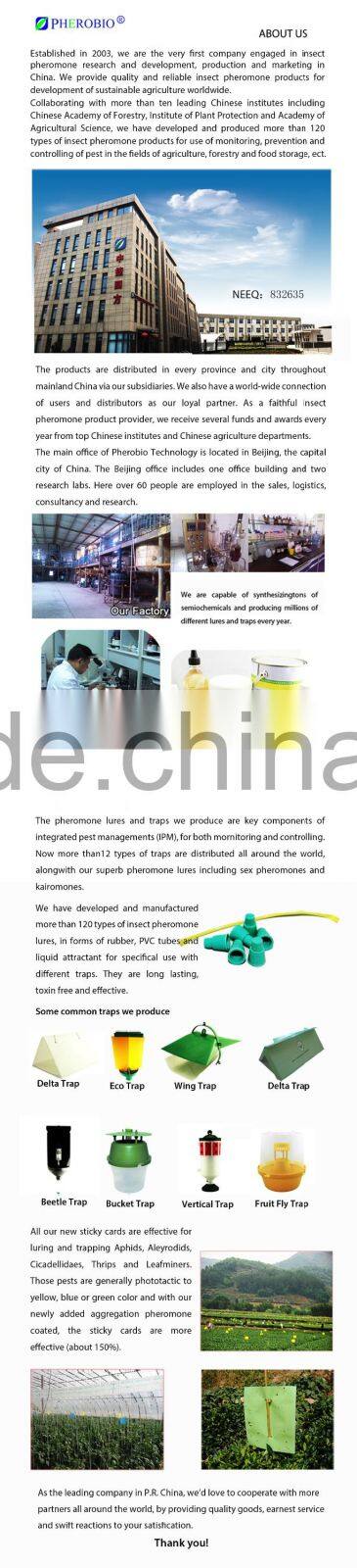 Pheromone Lure for Hyphantria Cunea, Seromone Trap for Fall webworm moth