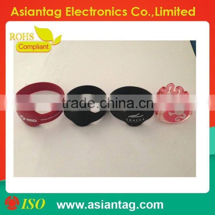 Waterproof rfid silicone bracelet